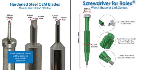 rolex jubilee screwdriver|Rolex watch screwdriver adjustment.